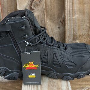 Thorogood Men's Rugged Black Boots